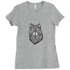 Wolf 2 Ladies Fitted T-Shirt