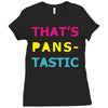 pansexual pride Ladies Fitted T-Shirt