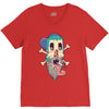 new skul V-Neck Tee