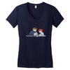 aliens Women's V-Neck T-Shirt