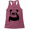 panda bear Racerback Tank