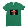 Not Today Satan Ladies Fitted T-Shirt