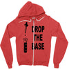 drop the base Zipper Hoodie