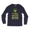 milk and eggs Long Sleeve Shirts