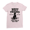 Best Friend Beagle Ladies Fitted T-Shirt