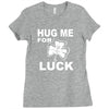 hug me for luck Ladies Fitted T-Shirt