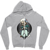 Skull Ride Zipper Hoodie