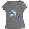 analog retirement Women's Triblend Scoop T-shirt
