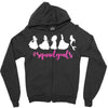Squadgoals Princess Zipper Hoodie