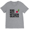 bears beets battlestar galactica V-Neck Tee