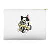 schrodinger cat tattoo Accessory Pouches