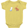 optimistic courtship Baby Onesie