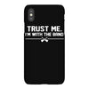 trust me, i'm with the band   musician rockband guitar bass jam tee iPhoneX