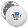 blue screen of death Pin-back button