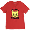 freaking meowt V-Neck Tee