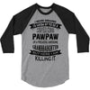 Super Cool Pawpaw Of A Freaking Awesome Grandson 3/4 Sleeve Shirt
