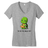 ninja diet Women's V-Neck T-Shirt
