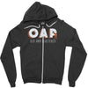 old and plastered oap ladies Zipper Hoodie