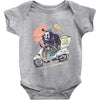 reaper's pizza Baby Onesie