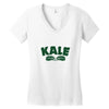 kale u Women's V-Neck T-Shirt
