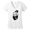beard Women's V-Neck T-Shirt