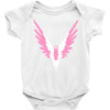 Maverick Pink Baby Onesie