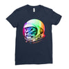 astronaut space cat new Ladies Fitted T-Shirt