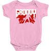 doomy and groovy Baby Bodysuit