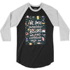 we lose ourselves in books 3/4 Sleeve Shirt