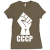 cccp Ladies Fitted T-Shirt