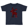 lumberjack reindeer Toddler T-shirt