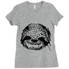 ask me why i'm lazy sloth! Ladies Fitted T-Shirt
