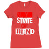 ny state of mind Ladies Fitted T-Shirt