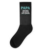 papa the man the myth the legend Socks