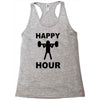 happy hour Racerback Tank