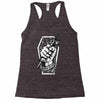 work or die Racerback Tank