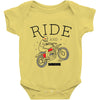 ride and fly high Baby Onesie