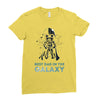 best dad in the galaxy Ladies Fitted T-Shirt