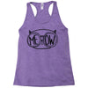 meow cat Racerback Tank
