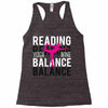 Reading Yoga Wine Balance Racerback Tank