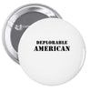 deplorable american Pin-back button