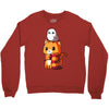 brave kitty Crewneck Sweatshirt