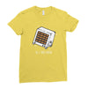space heater Ladies Fitted T-Shirt