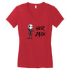 her jack Women's V-Neck T-Shirt