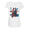 curse of the leaf Maternity Scoop Neck T-shirt