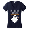 halloween booz Women's V-Neck T-Shirt