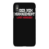 under new management, just married iPhoneX Case