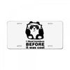 i liked bamboo License Plate