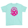 end breast cancer   39 warriors Youth Tee
