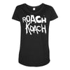 roach koach Maternity Scoop Neck T-shirt